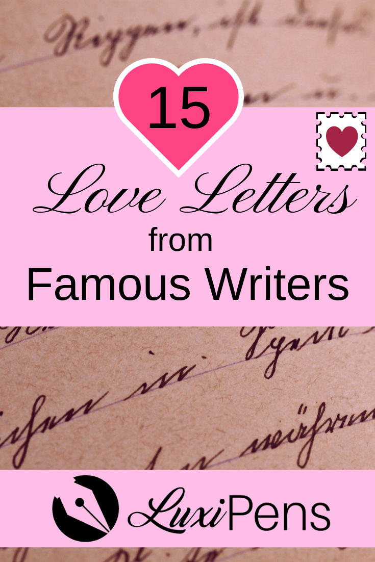 Love Letter from Famous Writers