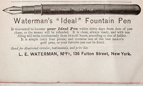Lewis Waterman Fountain Pen
