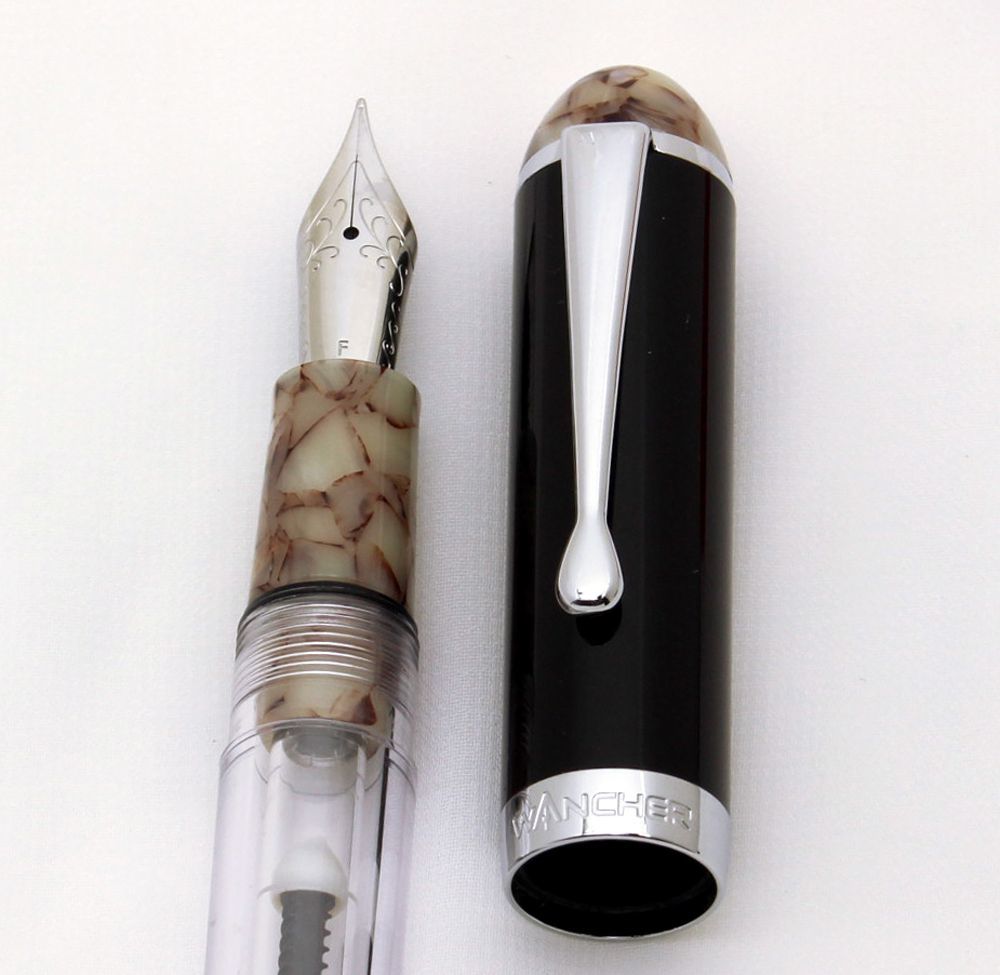 How to Store a Fountain Pen - Crystal light smoke topaz fountain pen