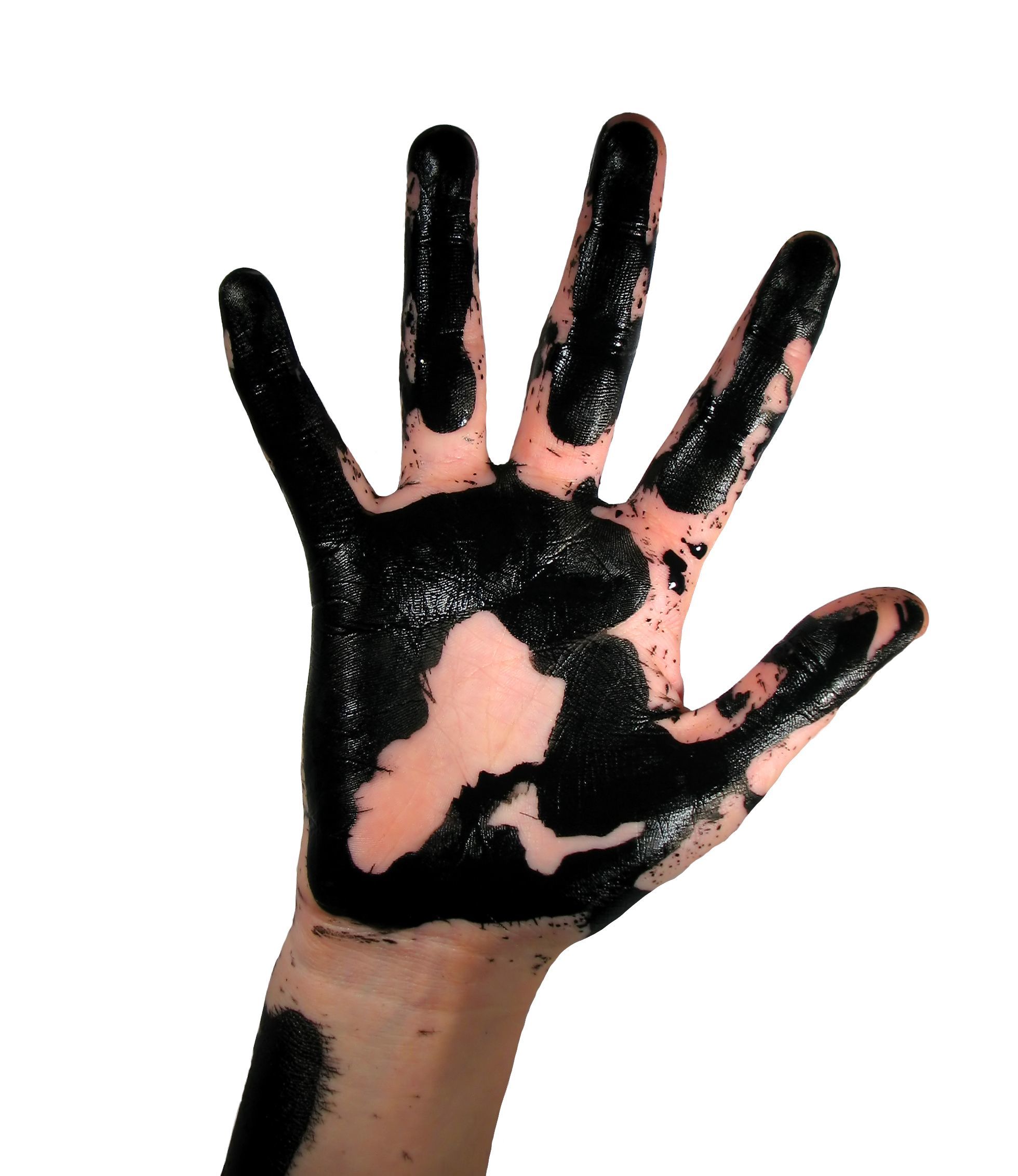 How to get fountain pen ink off hands