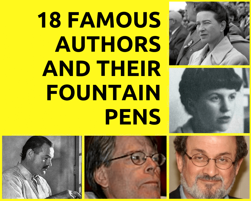 Famous Authors and Their Fountain Pens