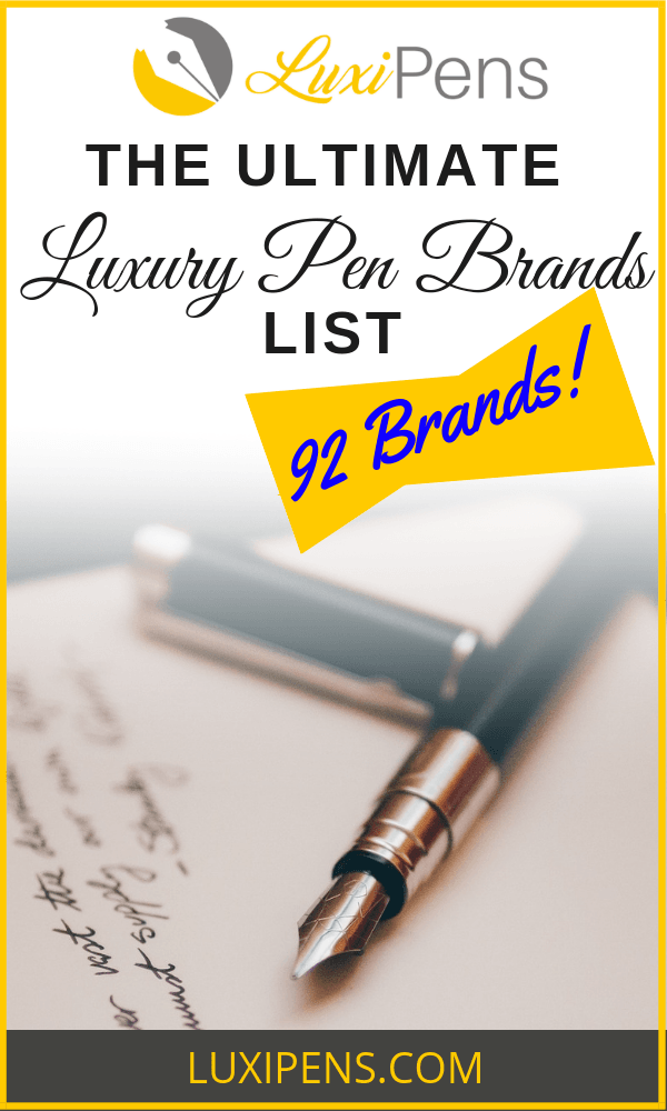 luxury-pen-brands-list